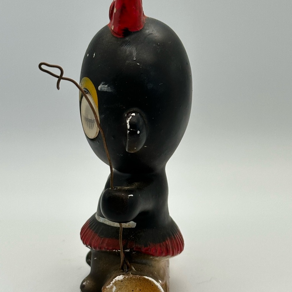 Vtg 50s 60’s Japan Winky Blinky Dakko Figurine Kitschy Eyes - Picture 2 of 5